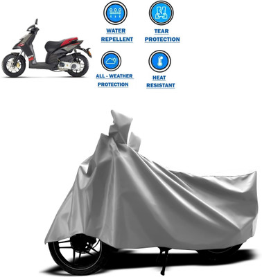 CODOKI Two Wheeler Cover for Aprilia(SR 125, Silver)