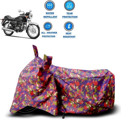 GOSHIV-car and bike accessories Waterproof Two Wheeler Cover for Hero(Splendor Pro Classic, Red)