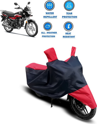 PAGORA Two Wheeler Cover for Honda(CD 110 Dream, Red)