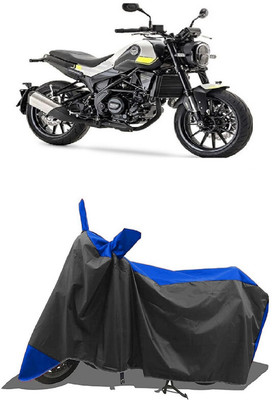 SUGASHRI Waterproof Two Wheeler Cover for Benelli(Leoncino 250, Blue, Black)