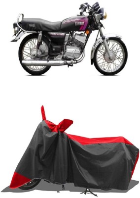 SUGASHRI Waterproof Two Wheeler Cover for Yamaha(RXG, Red, Black)