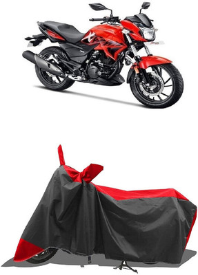 SUGASHRI Waterproof Two Wheeler Cover for Hero(Xtreme 200R, Red, Black)