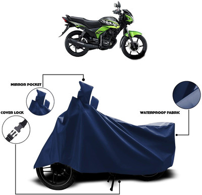 SK AUTO Two Wheeler Cover for Universal For Bike(Max, Blue)