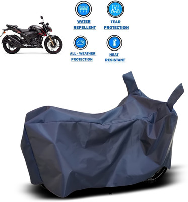 CODOKI Two Wheeler Cover for TVS(Apache RTR 200 4V, Blue)