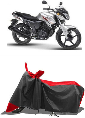 SUGASHRI Waterproof Two Wheeler Cover for Yamaha(SZ R, Red, Black)