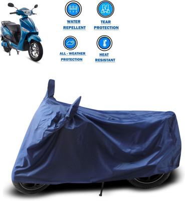 CODOKI Two Wheeler Cover for Hero(Electric Optima, Blue)