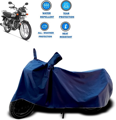 CODOKI Two Wheeler Cover for Hero(Splendor Plus, Blue)
