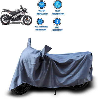 PAGORA Two Wheeler Cover for Bajaj(Pulsar 160 NS DTS-i, Grey)