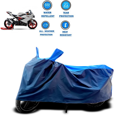 CODOKI Two Wheeler Cover for TVS(Apache RR 310, Blue)