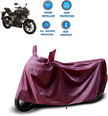 PAGORA Waterproof Two Wheeler Cover for Suzuki(GSX-S750, Maroon)