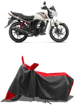 SUGASHRI Waterproof Two Wheeler Cover for Suzuki(Sling Shot, Red, Black)