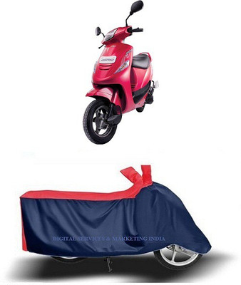 DSAMI Two Wheeler Cover for Mahindra(Kine, Blue)