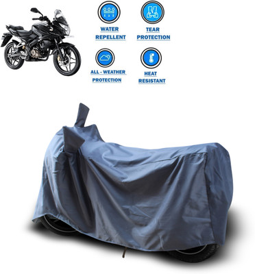 CODOKI Waterproof Two Wheeler Cover for Bajaj(Pulsar AS 150, Grey)