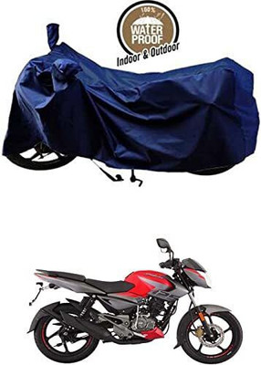 SK AUTO Waterproof Two Wheeler Cover for Bajaj(Pulsar 125, Blue)