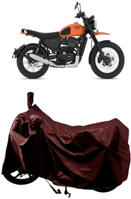 SUGASHRI Waterproof Two Wheeler Cover for Triumph(Street Scrambler BS6, Maroon)