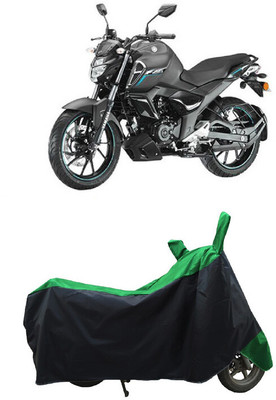 Coxtor Waterproof Two Wheeler Cover for Yamaha(FZ-S Fi Version 3.0, Green)