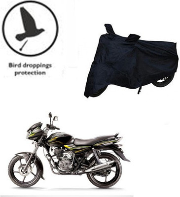 SK AUTO Waterproof Two Wheeler Cover for Bajaj(Discover 100 DTS-i, Black)