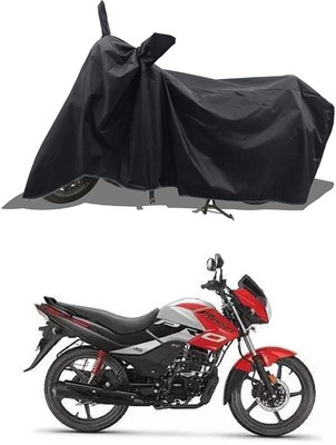 SK AUTO Two Wheeler Cover for Hero(MotoCorp Pleasure Plus, Black)