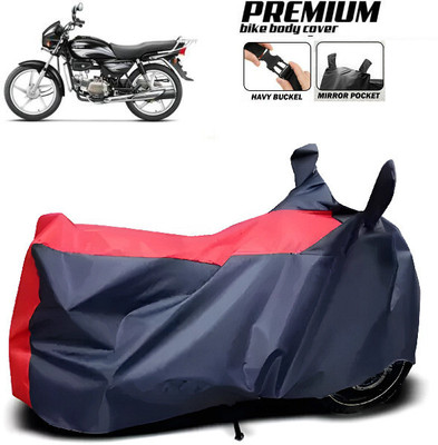 SK AUTO Waterproof Two Wheeler Cover for Honda, Bajaj, Hero, TVS(Red, Blue)