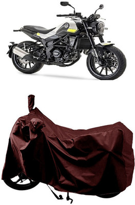 SUGASHRI Waterproof Two Wheeler Cover for Benelli(Leoncino 250, Maroon)