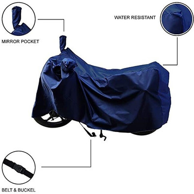 DeepShakshi AUTOMOTIVE Waterproof Two Wheeler Cover for KTM(RC 200, Blue)
