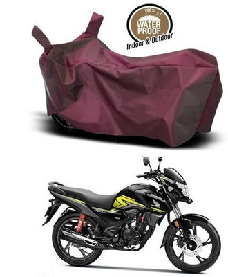 SK AUTO Two Wheeler Cover for Honda(SP 125, Maroon)