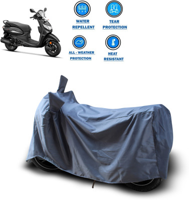CODOKI Waterproof Two Wheeler Cover for Hero(MotoCorp Pleasure Plus, Grey)
