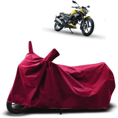 AutoGalaxy Waterproof Two Wheeler Cover for Hero(MotoCorp Pleasure Plus, Maroon)