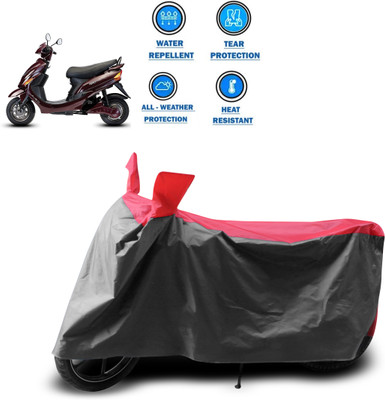 CODOKI Two Wheeler Cover for Hero(Electric Wave Dx, Grey)