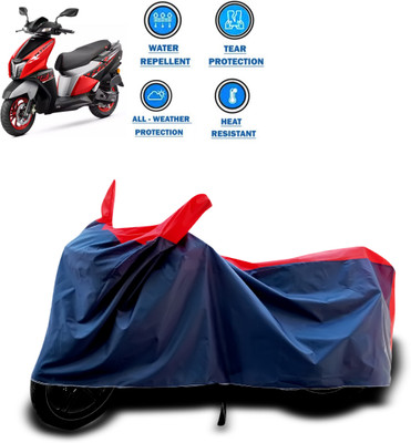 PAGORA Two Wheeler Cover for TVS(NTORQ, Red)