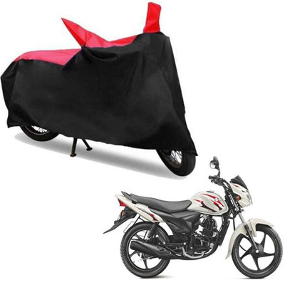 SK AUTO Two Wheeler Cover for Suzuki(Hayate, Black, Red)