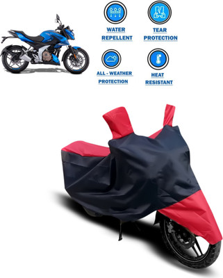 CODOKI Two Wheeler Cover for Bajaj(Red)