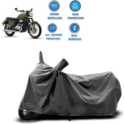 CODOKI Two Wheeler Cover for JAWA(42 BS6, Grey)