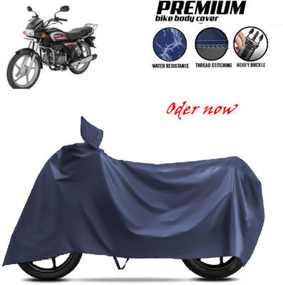 SK AUTO Waterproof Two Wheeler Cover for Honda, Bajaj, Hero, TVS, Yamaha(Blue)