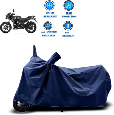 CODOKI Two Wheeler Cover for Bajaj(Pulsar 125, Blue)