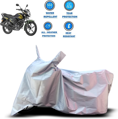 CODOKI Two Wheeler Cover for Yamaha(Saluto RX, Silver)