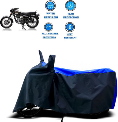 PAGORA Two Wheeler Cover for Royal Enfield(Electra 4S, Blue)