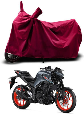SK AUTO Two Wheeler Cover for Yamaha(MT-03, Maroon)