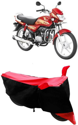 SK AUTO Two Wheeler Cover for Hero(HF Deluxe, Red)