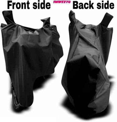 SK AUTO Two Wheeler Cover for Bajaj(Platina 100 DTS-i, Black)