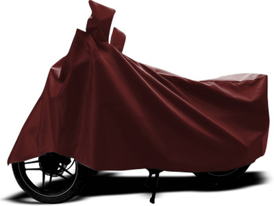 SK AUTO Two Wheeler Cover for Vespa(Vespa VXL 125, Maroon)