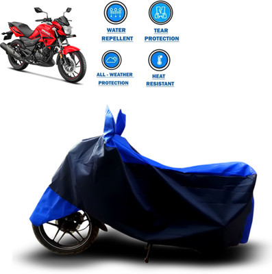 PAGORA Two Wheeler Cover for Hero(Hunk, Blue)