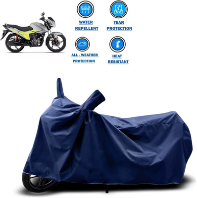 CODOKI Two Wheeler Cover for Hero(MotoCorp Glamour, Blue)