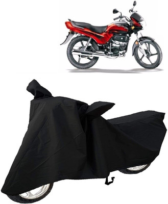 MMSSTAR Waterproof Two Wheeler Cover for Hero(Passion Plus, Black)