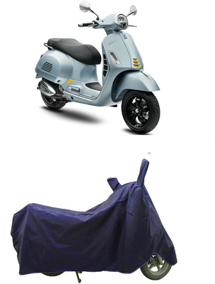 Coxtor Waterproof Two Wheeler Cover for Vespa(GTS Super 300, Blue)