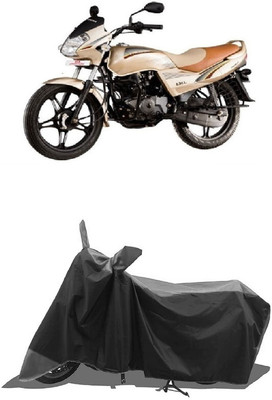 SUGASHRI Waterproof Two Wheeler Cover for LML(Freedom DX, Grey, Black)