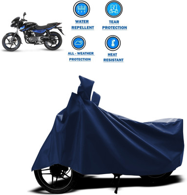 CODOKI Two Wheeler Cover for Bajaj(Pulsar 150 DTS-i, Blue)