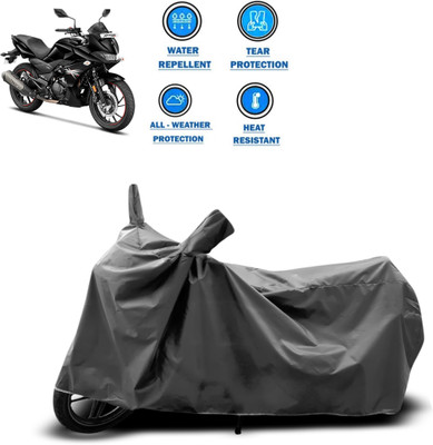 CODOKI Two Wheeler Cover for Hero(Xtreme 200S, Grey)