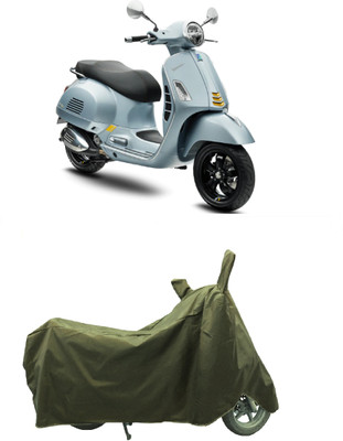Coxtor Waterproof Two Wheeler Cover for Vespa(GTS Super 300, Gold)