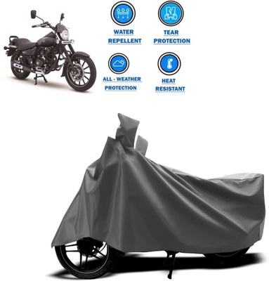 CODOKI Two Wheeler Cover for Bajaj(Avenger 180 Street, Grey)
